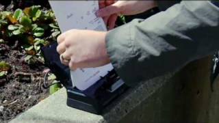 Portable document scanning with the Canon P150 Scantini [upl. by Giltzow]