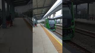 KA FEEDER KCJB  Gadobangkong keretaapi train [upl. by Alekim]