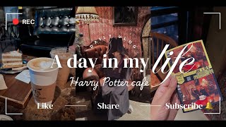 Daily vlog  mini vlog  Indian 🇮🇳 in South Korea 🇰🇷  Harry Potter cafe ☕️ [upl. by Hersh876]