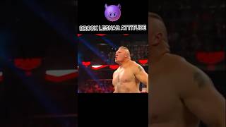 BROCK LESNAR ATTITUDE STATUS 😈🔥shortwatsappstatus💀 [upl. by Kreis]