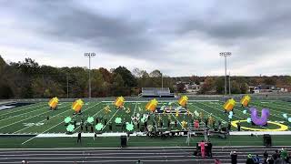 LaRue Co Band of Hawks 2024 Elizabethtown State Semifinals [upl. by Adidnere]