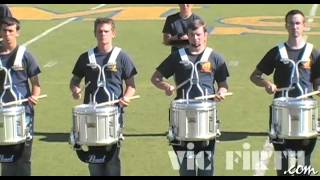 Ex 1 quot8 On A Handquot  Ensemble Demonstration  Marching Percussion 101 [upl. by Ynamad941]