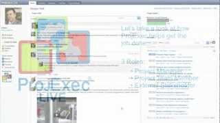 ProjExec Live  Social Project Management for IBM SmartCloud for Social Business [upl. by Negem]