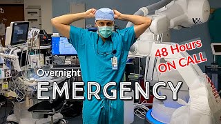 REAL Day in The Life of a DOCTOR  ON CALL EMERGENCY [upl. by Koorb]