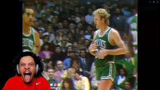 Former Lebron Fan Tommy reacts to Larry Bird Ultimate Mixtape [upl. by Dinnie]