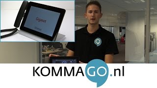 KommaGo  Gigaset Maxwell 10 VoIP Telefoon Productbespreking [upl. by Asikal134]