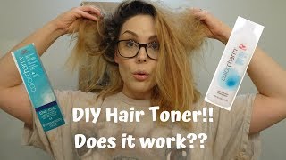 DIY Hair Toning at Home for THICK BRASSY Hair [upl. by Schou827]