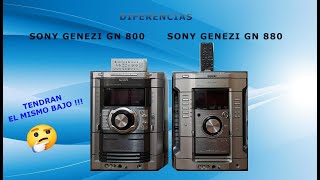 DIFERENCIAS CON EL 😱😱 SONY GENEZI GN800 Versus SONY GN 880 CUAL SERA EL MEJOR 🤔🤔 [upl. by Tricia]