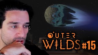 Riding the Interloper  Outer Wilds Part 15 [upl. by Nortad]