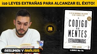 ¡Así TRANSFORMAS tu VIDA – El Código de las Mentes Extraordinarias  RESUMEN y ANÁLISIS [upl. by Gronseth]