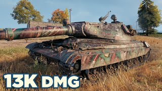 60TP Lewandowskiego • 13K DMG 9 KILLS • WoT Gameplay [upl. by Enibas649]