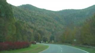 Country Drive on Hemphill in Jonathan Creek Waynesville NC 102009 [upl. by Alonzo]