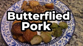 Marley Spoon Butterflied Pork With Maple Roasted Veggies 🍖 [upl. by Nospmis]