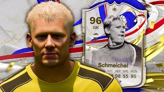 🧤 96 Greats of the Game Icon Schmeichel Player Review  EA FC 24 Ultimate Team [upl. by Nikolaus]