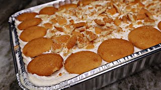 Quick and Easy Banana Pudding Homemade Banana Pudding [upl. by Irita]