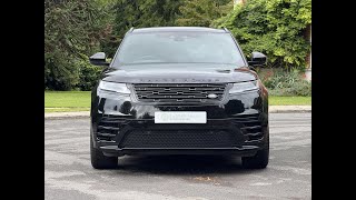 2023 Black Range Rover Velar D200 MHEV Dynamic HSE  Surrey Hills Motor Company [upl. by Nolly]