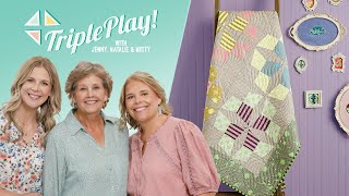 Triple Play How to Make 3 NEW Periwinkle Leg Quilts  Free Quilting Tutorial [upl. by Esimorp]