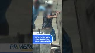 Drivethru da droga criminosos montam estrutura para venda [upl. by Emirac]