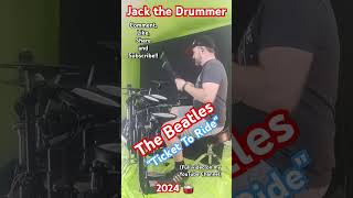 The Beatles  quotTicket To Ridequot drum playthrough jackthedrummer [upl. by Barren]