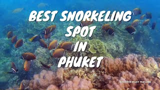 4K Best snorkeling spot in Phuket 🇹🇭 Thailand [upl. by Coppock]