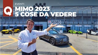 MiMo 2023 ecco 5 cose da non perdere nel weekend dedicato ai motori 🔥 [upl. by Rita671]