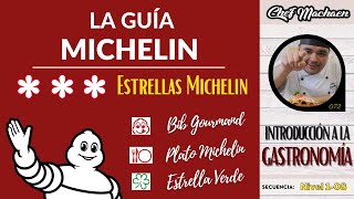 Estrellas Michelin  ¿Qué es la Guía Michelin  Curso de Cocina Profesional  Nivel108 [upl. by Bond]