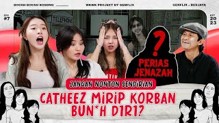 BBK EP 7  TUTORIAL MAKEUP JENAZAH amp CERITA HANTU CATHEEZ VIOR MEYDEN bocahbocahkosong [upl. by Reece]