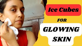 Benefits of ice Cubes for Face  How to Apply Ice to Face  Dos and dont  Get Glowing Skin [upl. by Ibbed121]