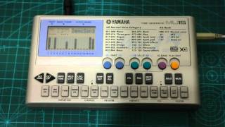 Yamaha MU15 Tone Generator Demo Songs [upl. by Klina465]