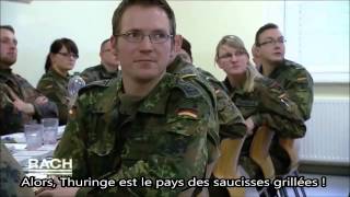 Des saucisses végétales bluffent des soldats allemands [upl. by Ynnob]