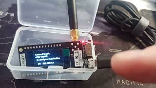 Unboxing y Puesta en marcha Modulo LilyGo esp32 lora con tinygs Flash y pruebas PAX Flash Config [upl. by Chloras721]