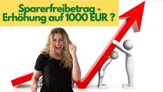 Sparerpauschbetrag  Erhöhung auf 1000 EUR  AmpelKoalition Sparerfreibetrag Shorts [upl. by Halac912]