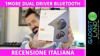 Recensione 1MORE Dual Driver Bluetooth ANC cuffie con riduzione rumore in CARBONIO e TANTO STILE [upl. by Lightman]