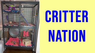 Critter Nation Cage Unboxing and Review [upl. by Maker]