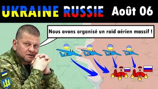 ATTAQUE RÉUSSIE  Larmée Ukrainienne a attaqué les Russes par voie aérienne [upl. by Oht]