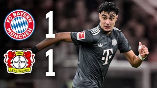 Pavlovic Stunner in Top Match  FC Bayern vs Bayer Leverkusen 11  Highlights amp more [upl. by Aynosal277]