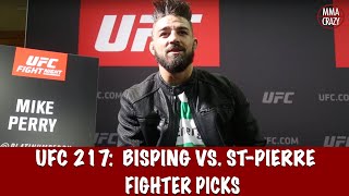 UFC 217 Michael Bisping vs Georges StPierre Fighter Picks  MMA Crazy [upl. by Egerton]