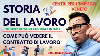 Storia Del Lavoro Online  Come Può Vedere Il Contratto Di Lavoro  Contratto Di Lavoro Online [upl. by Kinnard863]