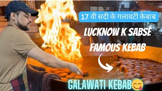 LUCKNOW K GALAWATI KEBAB ZAKIR NAGAR DELHI  MUTTON AND CHICKEN KEBABbest in DELHI  streetfood [upl. by Alyk]