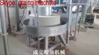 Stone flour mill working video [upl. by Asseral798]