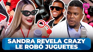 SANDRA REVELA CRAZY LE ROBÓ JUGUETES EN ENTREVISTA A LIGUITA TETEO [upl. by Oreves]