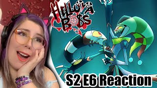 OVERWHELMING CUTENESS  HELLUVA BOSS  S2 Episode 6 REACTION  Zamber Reacts [upl. by Rothwell]