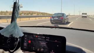 egea hybrid 15 130 hp 2kişi vs bmw e60 520d 163 hp  2kişi 3 vites rolling [upl. by Mollie]