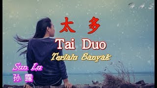 Tai Duo 太多  孙露 Terlalu Banyak [upl. by Rozalin]