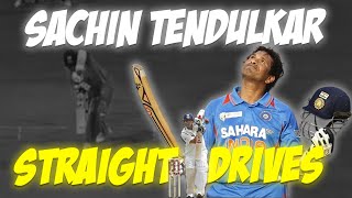 Sachin Tendulkar Straight Drive Compilation  Master Blaster Sachin Tendulkar Batting [upl. by Audette]