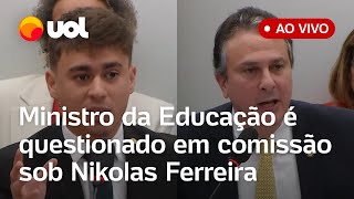 Camilo Santana discute greve nas universidades em comissão presidida por Nikolas Ferreira ao vivo [upl. by Ahsap]