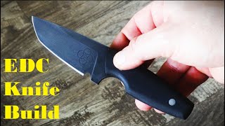 Blacked Out EDC Knife Build [upl. by Jeanna7]