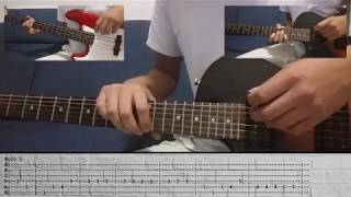 Infiernos Panteón Rococó Cover Tutorial Guitarra Acordes Tablatura [upl. by Gnem]