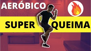 Treino aeróbico em casa SUPER TREINO EM CASA exercícios aeróbicos para emagrecer [upl. by Laen]