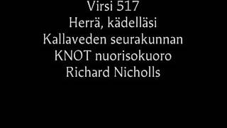 Virsi 517  Herra kädelläsi [upl. by Cari]